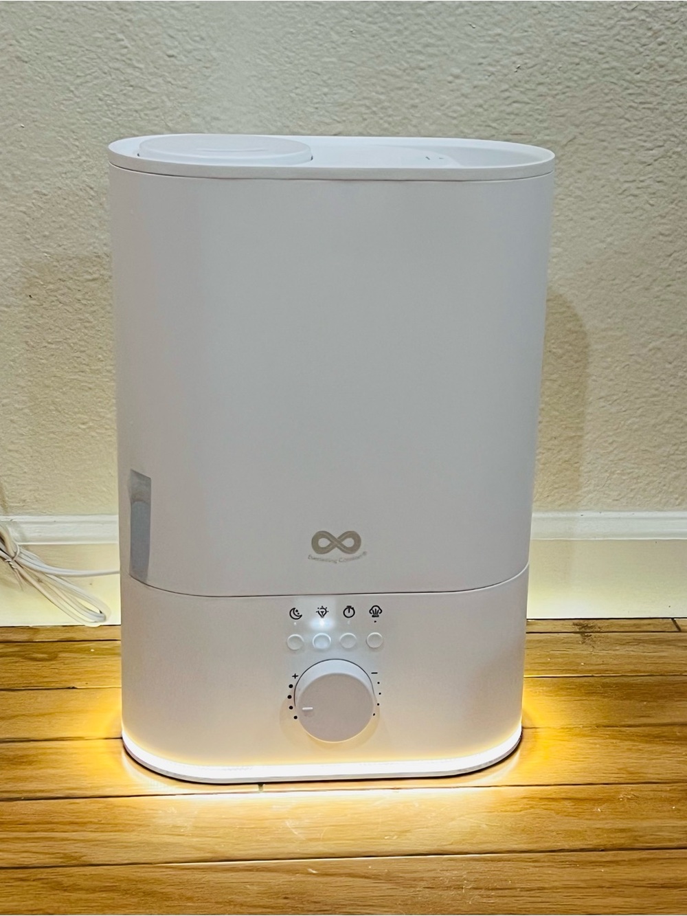 Everlasting Comfort 6L Humidifier Large Room, High Mist Output 60 HR Runtime